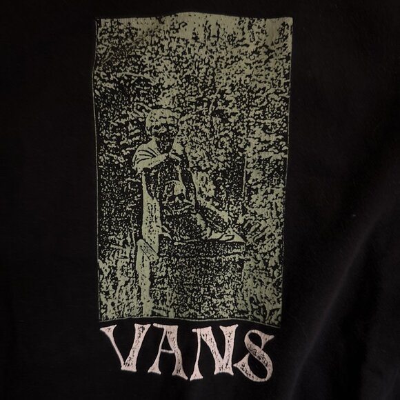 Vans Off The Wall T Shirt Mens Medium Graphic Greek Philosopher Short Sleeve - Picture 5 of 7